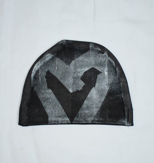 BOBBIN <3 BEANIE - BLACK/WHITE